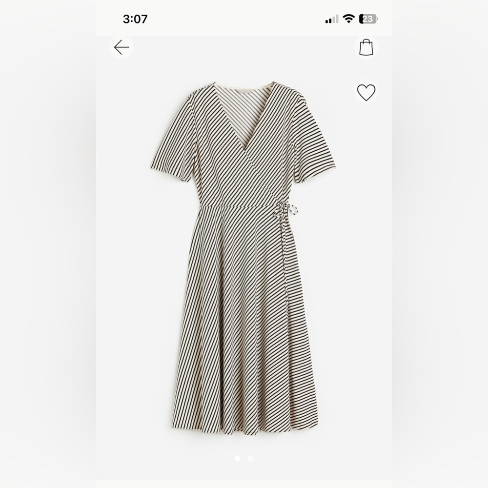 H&M wrap dress